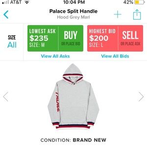 Palace Split Handle Hoodie